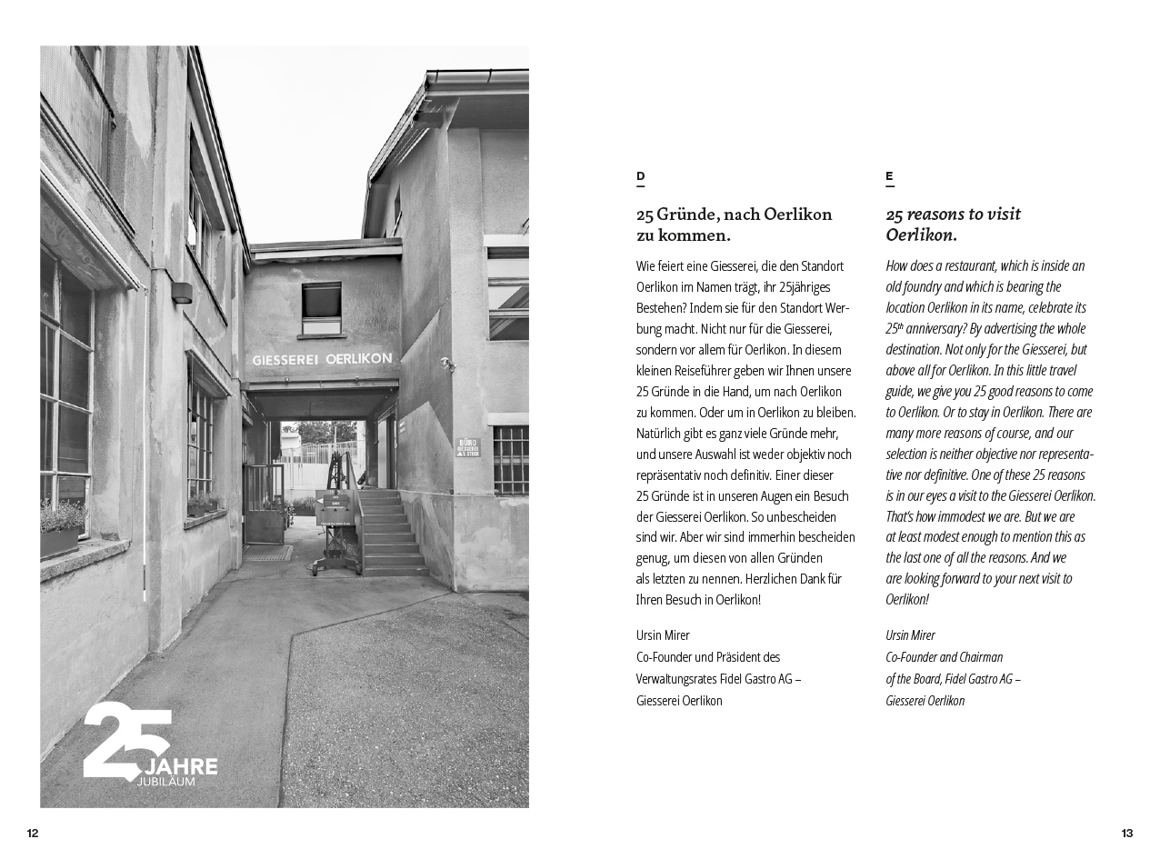 Guide Giesserei Oerlikon